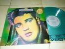 ELVIS PRESLEY COMMEMORATIVE ALBUM RCA CLEAR BLUE VINYL LP HONG KONG FAN CLUB