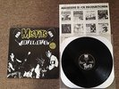 THE MISFITS evilive GERMAN MINI-LP STICKER LP Glenn Danzig Samhain Necros KBD