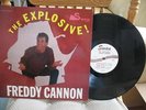  MONO  FREDDY CANNON THE EXPLOSIVE GREAT ROCK LP ON SWAN LP-502 1ST PRESS