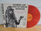 LEON RUSSELL Recorded Live From An Earlier Broadcast ORANGE Vinyl LP/RARE