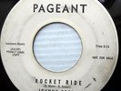 JOHNNY GRECO doowop 45 ROCKET RIDE / WHY DON'T Y' LOVE ME Pageant PROMO e9285