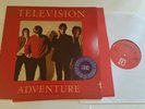 1978 PUNK LP PROMO TELEVISION ADVENTURE original w/lyric tom verlaine NYC rare
