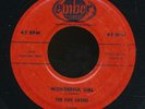 45bs-R&B vocal group- EMBER 1008-The Five Satins