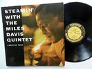 MILES DAVIS Steamin' LP Prestige 7200 Bergenfield DG RVG Jazz  #140