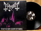 U.K PRESS MAYHEM. DE MYSTERIIS DOM SATHANAS LP GATEFOLD   DSP ANTI MOSH 006