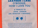 Beatles John Lennon Novelty US 45 Leather & Lace O'Boogie, How I Love You W/PS
