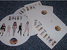 Spiceworld Spice Girls USA memorabilia promo POSTCARDS & STICKERS VIRGIN 1998