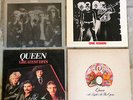 Queen 4 LP Lot: A Night At The Opera, One Vision 12 sgl, Greatest Hits, The Game