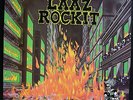 VINYL RECORD ALBUM LAAZ ROCKIT CITY'S GONNA BURN TARGET TE 1344A