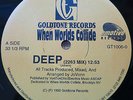 ? MINT - 1992 Jovonn Goldtone When Worlds Collide - Deep / Jus Luv RARE Garage