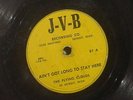 J-V-B GOSPEL R&B 78 RPM   THE FLYING CLOUDS OF DETROIT Ain't Got Long To Stay