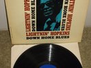 BLUES R&B LP - LIGHTNIN HOPKINS - DOWN HOME BLUES - PRESTIGE MONO