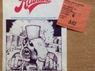 Leon Russell  Eric Clapton  1971 UK Programme + Ticket   Rainbow Theatre London
