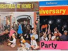 CHRISTMAS AT HOME+ANNIVERSARY PARTY EMBASSY WLP  6036 WLP 6007 UK  VINYL 2LP