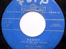 SIX TEENS & TRUDY WILLIAMS 45 Love's A Funny That Way / Danny DOO WOP mg860