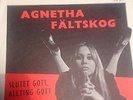 ABBA AGNETHA FALTSKOG RARE 7 INCH SINGLE SLUTET GOTT ALLTING GOTT NEAR MINT