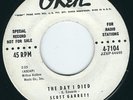 R&B Popcorn Scott Garrett OKEH 7104 The day i died / In my heart ?