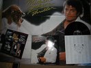 MICHAEL JACKSON THRILLER RARE DUTCH LP + MASSIVE POSTER + FLYER 1982 EXC