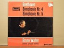 Bruno Walter  Beethoven Symphonies 4 & 5  Philips 835 541 Stereo LP