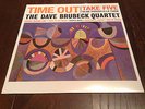 DAVE BRUBECK Quartet Time Out NEW sealed ltd record repress Blue Rondo A La Turk