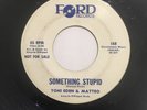 Toni Eden & Matteo - Something Stupid * Ford Soul Jazz 45 Promo Rare