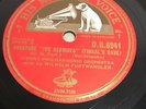 FURTWANGLER-OVERTURE/THE HEBRIDES  RARE UK 12' 78 RPM EX D.B.6941