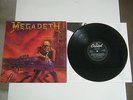 MEGADETH PEACE SELLS... BUT WHO'S BUYING? VINYL LP ORIGINAL CAPITOL EMI UK 1986