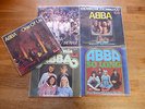 ABBA 5 x 7 Inch single  nm Mama Mia  Super Trouper So long Knowing Me One Of Us