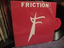 Friction - S/T LP Beach Front Private Press Vinyl RARE HARD ROCK 1988 12