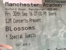 BLOSSOMS TICKETS X2 Manchester