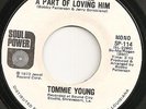 70s/NORTHERN - TOMMIE YOUNG That's all part of loving him US SOUL POWER PROMO NM