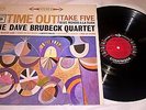DAVE BRUBECK QUARTET TIME OUT STEREO JAZZ LP...6 EYE...2BG/2CL...NM- SOUND