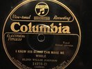 Columbia 14276D Blind Willie Johnson HIS BLOOD CAN MAKE ME WHOLE 1927 78 rpm A1