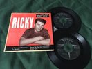 RICKY NELSON EP PS Sleeve + 2 Verve 45's TEENAGERS ROMANCE