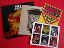 KISS THE ORIGINALS 1976 1st PRESSING 3-LP COMPLETE: STICKER BOOK CARDS INNERS