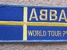 ABBA sew-on PATCH 1979 World Tour (unused)