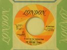 Rolling Stones 45 SATISFACTION / UNDER ASSISTANT   London VG+/V to VG+ rock