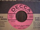 RARE ROCKABILLY BUDDY HOLLY  blue days black nights  DECCA no star PROMO GREAT