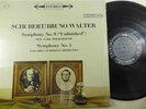 SCHUBERT / BRUNO WALTER: Symphony No. 8 & 5- Columbia 6 Eye Stereo: MS 6218