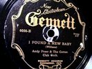 Hot Electrobeam Gennett 6056 Andy Preer Cotton Club Orchestra (NYC 1927)