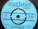 SOUL AGENTS/SUMMERTAIRS - For Your Education/Tell Me, Coxsone, 7