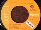 JOE BATAAN Latin Strut / Peace, Friendship And Solidarity 45, RARE Funk On RCA