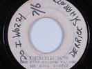 Reggae Blank 45 DERRICK HARRIOTT Do I Worry HEAR