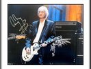 LED ZEPPELIN - JIMMY PAGE - ROCK GUITAR LEGEND - ORIGINAL HAND SIGNED AUTOGRAPH