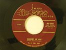 The Pearls 45 SHADOWS OF LOVE / YUM YUMMY   Atco 6057 VG+ to VG++  c l e a n