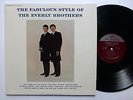 EVERLY BROTHERS Fabulous Style of LP Cadence 3040 ORIG. press Rockabilly  sm539