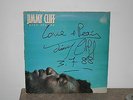 JIMMY CLIFF Give Thankx SIGNED ALBUM Autographed REGGAE UK LP