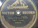 Vess L. Ossman - VICTOR 4424 - BANJO - Turkey in the Straw Medley