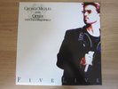 GEORGE MICHAEL AND QUEEN - FIVE LIVE VINYL LP 1993