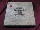 Mahler  SYMPHONIES 1 - 10  Leonard Bernstein CBS GM 15 -- 15 LP-Box near mint